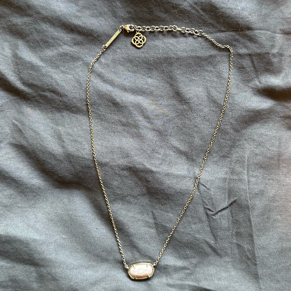 Kendra Scott Elisa Gold Pendant Necklace